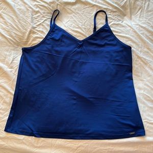 Blue Adjustabke straps. Camisole
